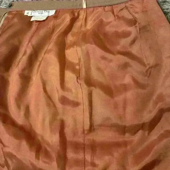 Christian  Dior sport brown pencil skirt - Picture 5 of 10